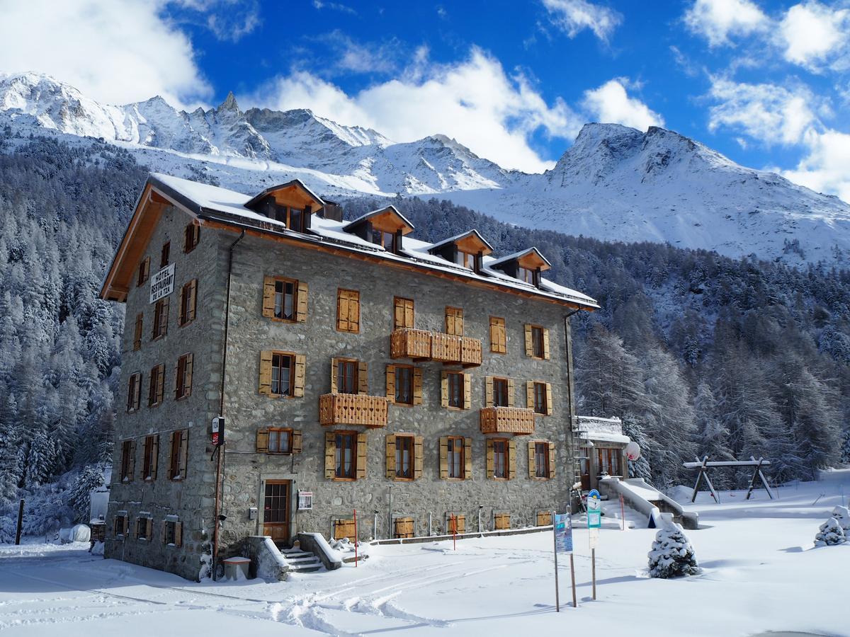 Hotel Aiguille De La Tza Arolla Zewnętrze zdjęcie
